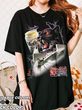 Retro 90s The Armor King x Modelo 2000 T-Shirt, Tekken Tag Tournament Tshirt, Gi